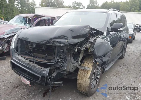 2022 Nissan Armada Sl 2Wd из США, поврежденный, VIN JN8AY2BA5N9390695